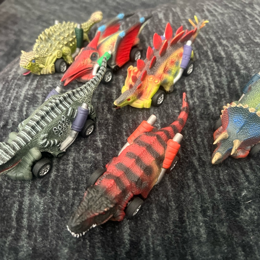 Dinosaur Toy Car Set - Multicolor - Picture 4 of 6
